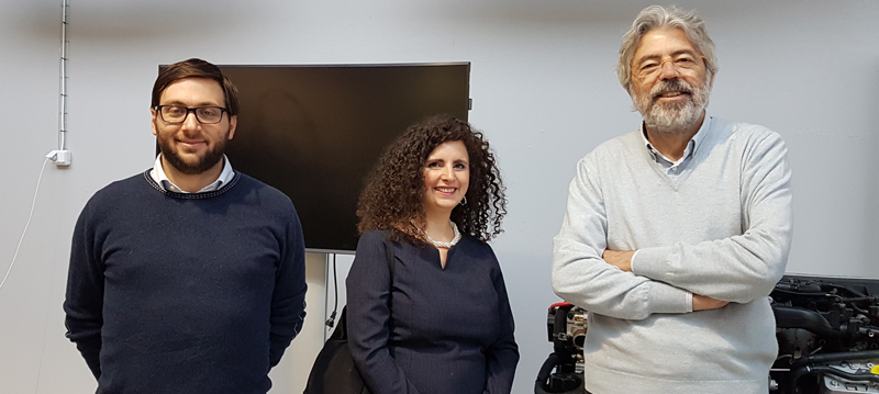 Giulio Sandini, Alessandra Sciutti and Francesco Rea from the Robotics, Brain and Cognitive Sciences unit at IIT, in Genova, Italy.